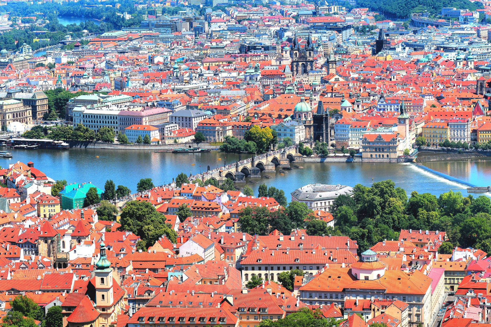 panorama Pragi