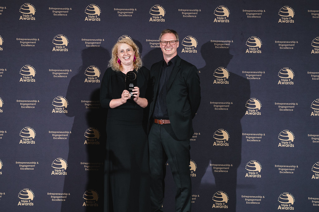 zdjęcie z gali konkursowej ACEEU Triple Awards